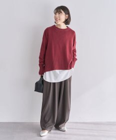 Green Parks ウエストタックイージーパンツ