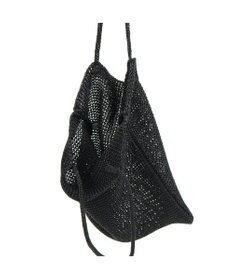 UNBILLION カシュカシュ cachecache / ラメ糸編みトートバッグ