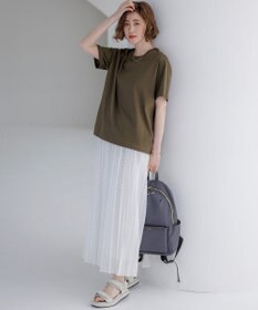 23区 シルキータッチ ベーシック Tシャツ
