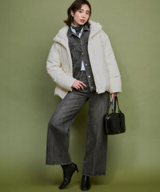 23区 S 【WEB&一部店舗限定】ステッチレス フーデット ダウン