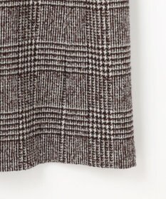 J.PRESS LADIES L ウールシルクツイードグレンチェック ジャンパースカート