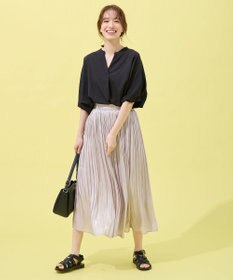 ANY タックスリーブブラウス