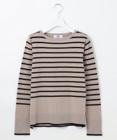 J.PRESS LADIES L 【洗える】VIGODA ボーダー ニット