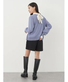 earth music&ecology いろいろ釦クルーネックカーディガン