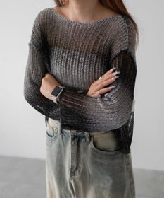 WEGO グラデーションニットプルオーバー