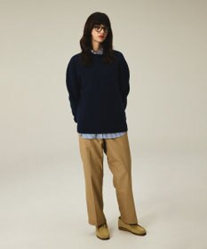 J.PRESS MEN 【J.PRESS ORIGINALS】【UNISEX】Cotton Twill New Piped Stem Chino Trousers