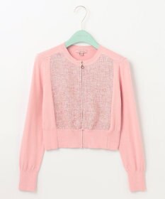 TOCCA 【洗える】PINK BASKET KNIT カーディガン