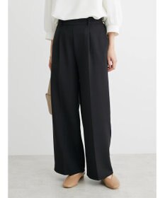 Green Parks きれいシルエットワイドパンツ