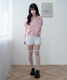 WEGO SSダンボールレースパーカー