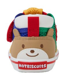MIKI HOUSE HOT BISCUITS 【14-15cm】かかと顔 メッシュ セカンドベビーシューズ