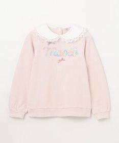 ANY KIDS 裏毛 モシャモシャ ロゴ トレーナー