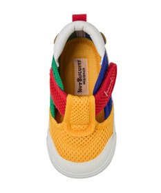 MIKI HOUSE HOT BISCUITS 【14-15cm】かかと顔 メッシュ セカンドベビーシューズ