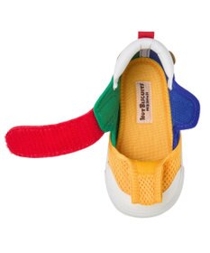 MIKI HOUSE HOT BISCUITS 【14-15cm】かかと顔 メッシュ セカンドベビーシューズ