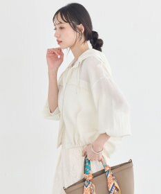 earth music&ecology 【予約】シアーシャツブルゾン