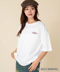 WEGO 【ユニセックス着用ITEM/SMLサイズ展開】MARVELグラフィックT（S）