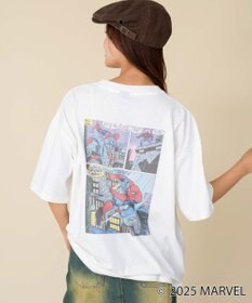 WEGO 【ユニセックス着用ITEM/SMLサイズ展開】MARVELグラフィックT（S）