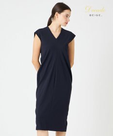 BEIGE， CINDY / Vネックドレス
