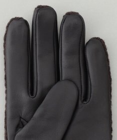 GOTAIRIKU 【スマホ対応】鹿の子×シープレザーコンビグローブ