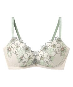 AMPHI ノンワイヤーブラ 谷間をメイク 脇高設計 A~Gカップまで対応 大きいサイズ 【BRAGENIC ブラジェニック 脇高細見えタイプ】 ブラジャー ブラ BMI353 アンフィ／ワコール