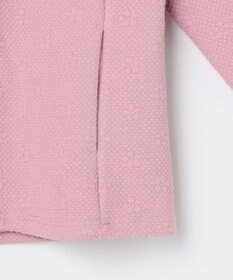 組曲 KIDS 【150-160㎝】フラワーキルト パーカー