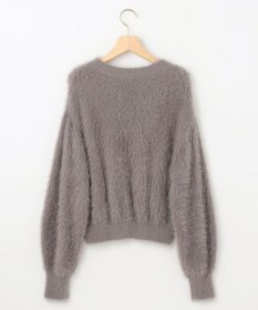 組曲 ナイロンファー ニット