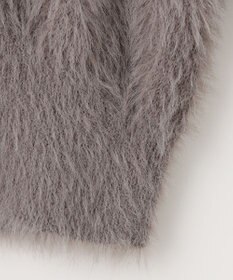 組曲 ナイロンファー ニット