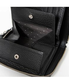 UNBILLION ペルケ perche / ドット型押しラウンドパームフィット財布