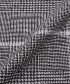 GOTAIRIKU 【カシミヤ100％】 幅広 マフラー_グレンチェック柄(40×180)