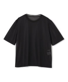 BEIGE， SELEN / リブコンビ シアーTシャツ