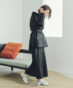 YECCA VECCA レザーライクシャツジャケット