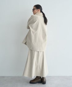 YECCA VECCA レザーライクシャツジャケット