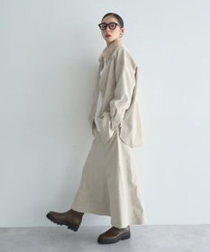 YECCA VECCA レザーライクシャツジャケット