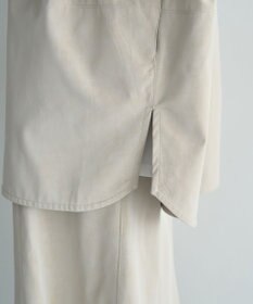 YECCA VECCA レザーライクシャツジャケット