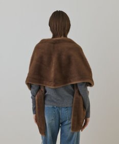 GRACE CONTINENTAL フェイクミンクストール