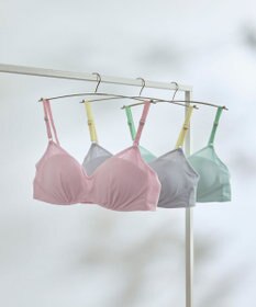 une nana cool 【リニューアル】364ブラ シンプル ノンワイヤーブラ