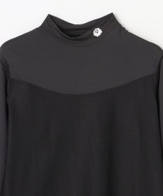PW CIRCULUS 【WOMEN】UVメッシュコンビハイネックインナーシャツ  ゴルフウェア レディース