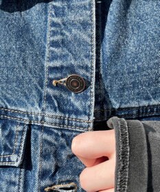 WEGO デニムショートベスト