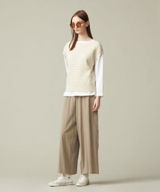 J.PRESS YORK STREET 【WOMEN】コットンケーブル ベスト