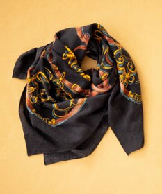 23区 ベルトandビット柄 ストール