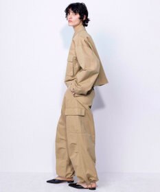 NAVE 【ReNAVE・セットアップ可/洗える】コットンリネンカルゼ ショートジャケット