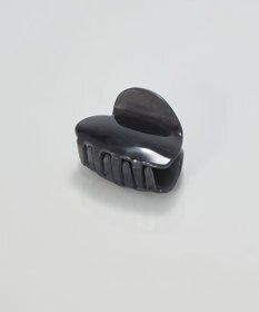 Phoebe マーブルハートバンスクリップ　ブラック