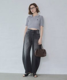 WEGO 別注USPOLO　ケーブルニットポロ