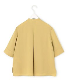 ICB L 【WEB限定・接触冷感・UVケア・吸水速乾・防シワ・洗える】 ドレープツイル クロップドシャツ