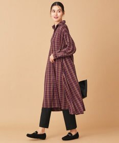 ANY L 【ウエストゴム/ストレッチ/裏起毛】シークレットウォーム　テーパードパンツ