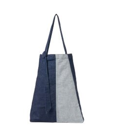 woadblue 【157】DENIM TIE TOTE デニムトートバッグ ブルー