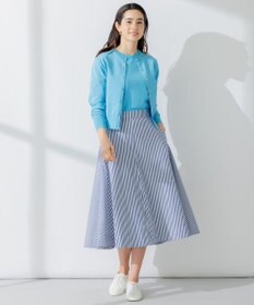 組曲 【8色展開・アンサンブル対応】ブーケカラーカーディガン