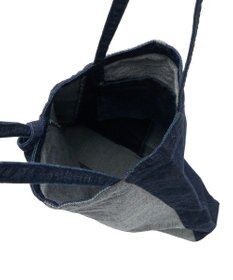 woadblue 【157】DENIM TIE TOTE デニムトートバッグ ブルー