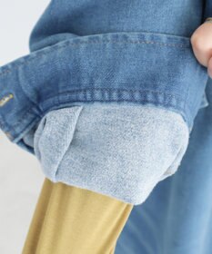 CRAFT STANDARD BOUTIQUE 裏起毛デニムヘンリーワンピース