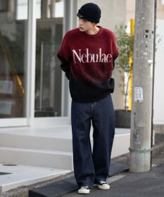 WEGO 【ユニセックス着用ITEM/MLサイズ展開】ファジーグラデーションプルオーバー