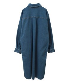 CRAFT STANDARD BOUTIQUE 裏起毛デニムヘンリーワンピース